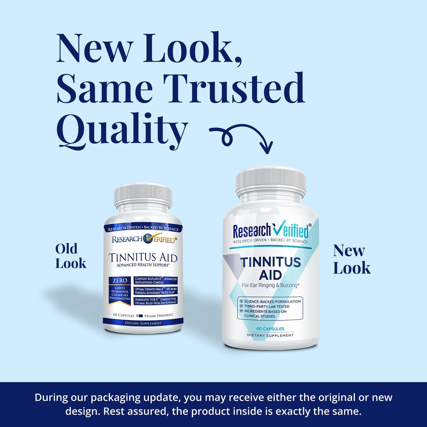 Research Verified Tinnitus Aid 60 Capsules
