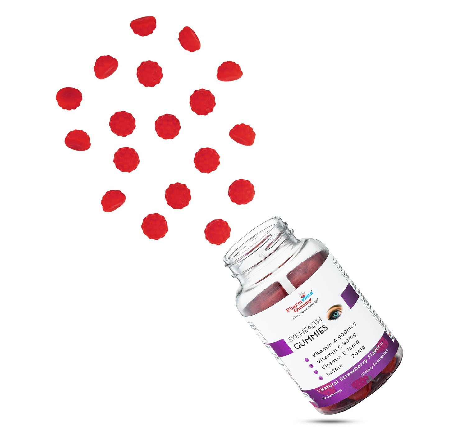 Pharmvista Eye Health Support Gummy 60 Count