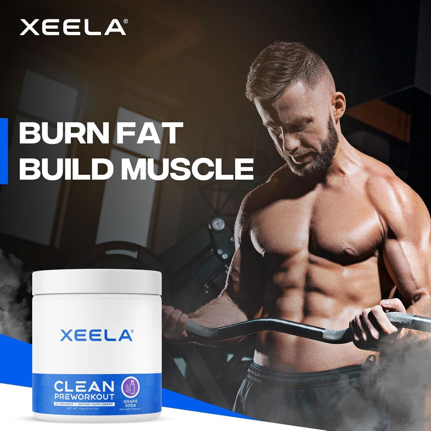 XEELA Pre Workout Powder 9.03 oz