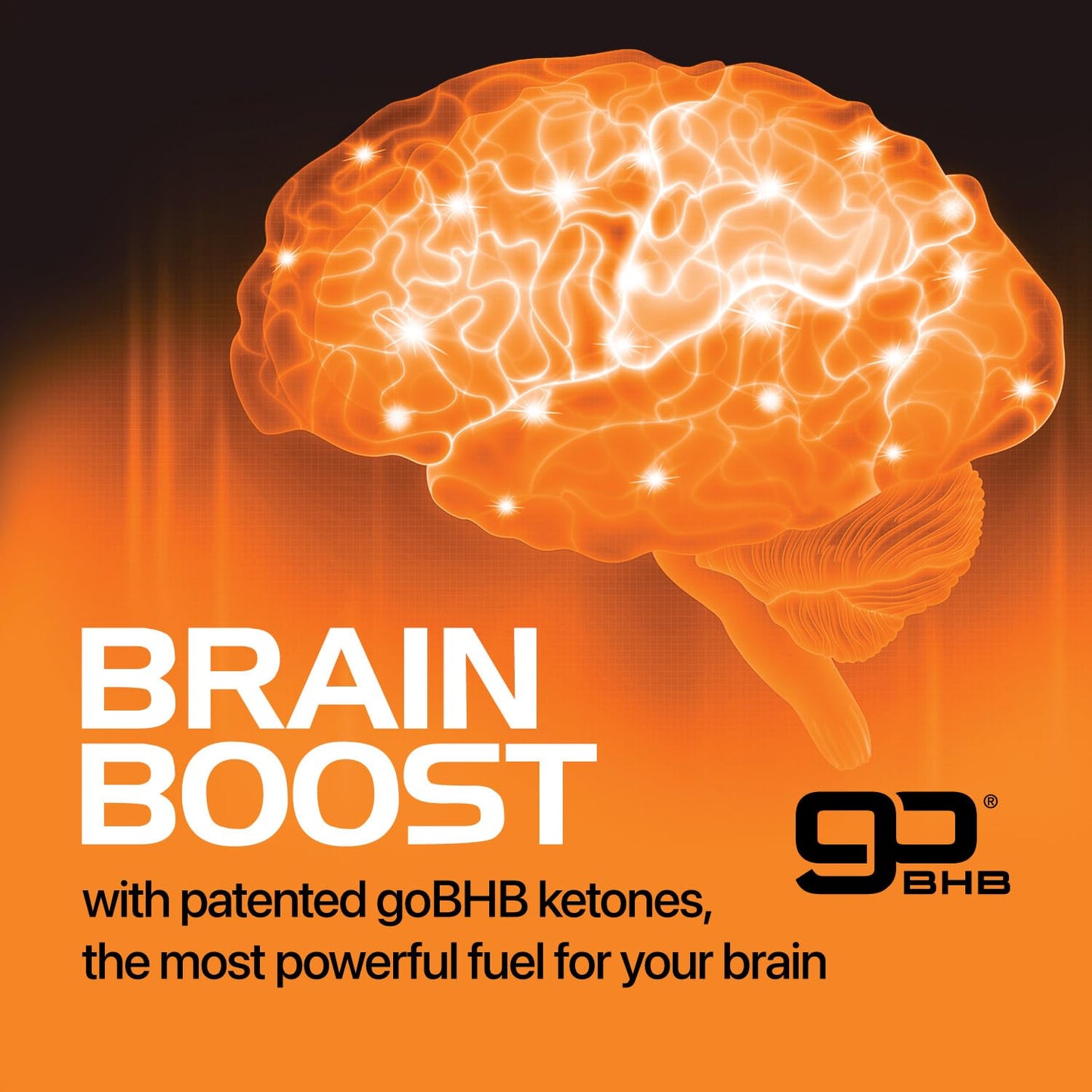 Real Ketones Brain Booster Supplement for Focus Capsules 60 Count