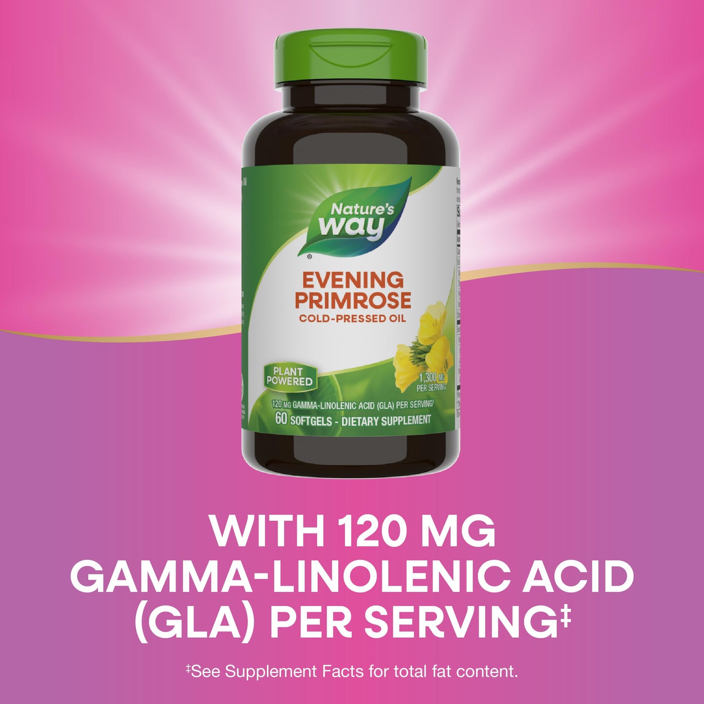Nature's Way Evening Primrose Oil Softgels 60