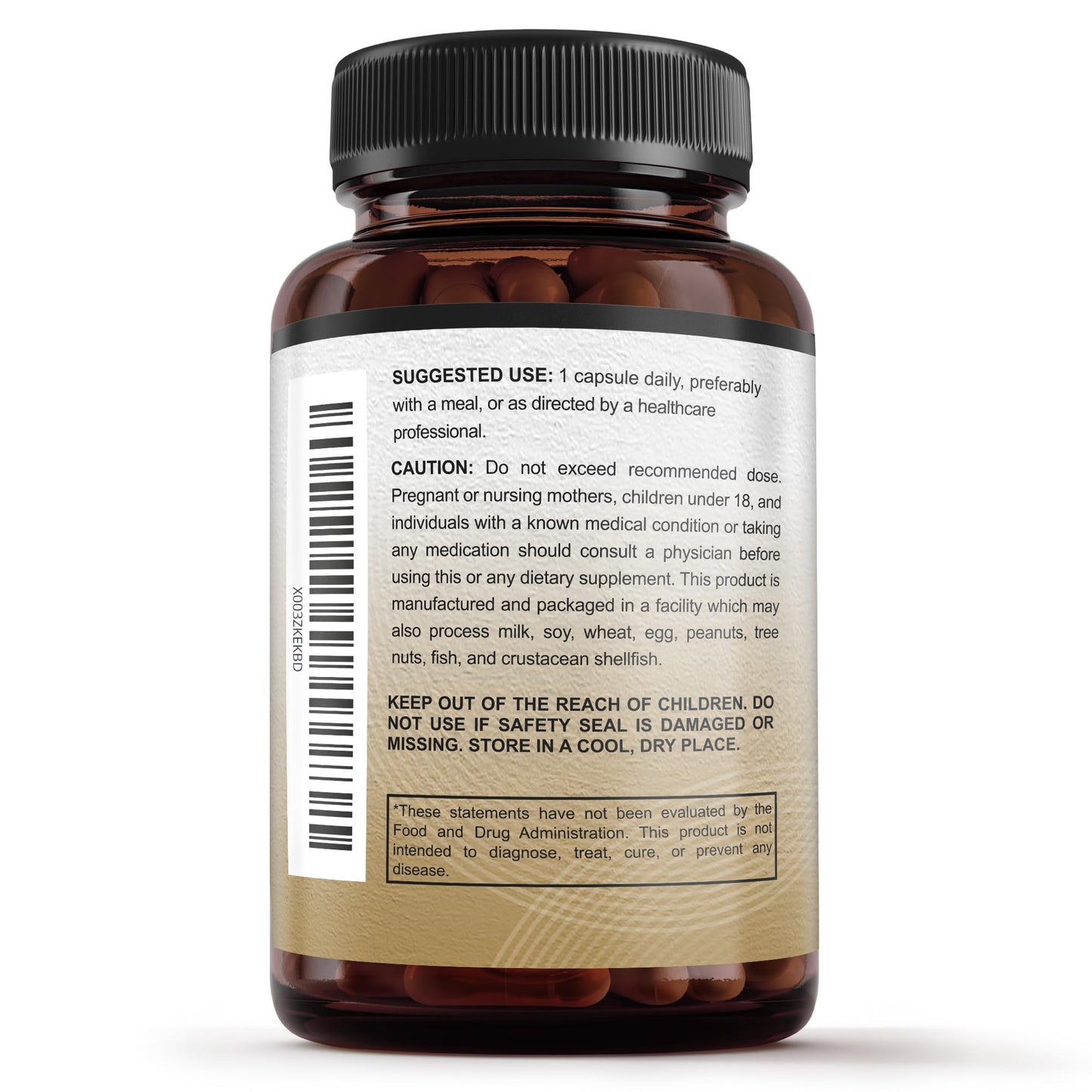 Sunergetic Geranylgeraniol Supplement GG-Gold 150mg with DeltaGold Vitamin E Tocotrienols Annatto-Derived GG, Capsule, 60 Count