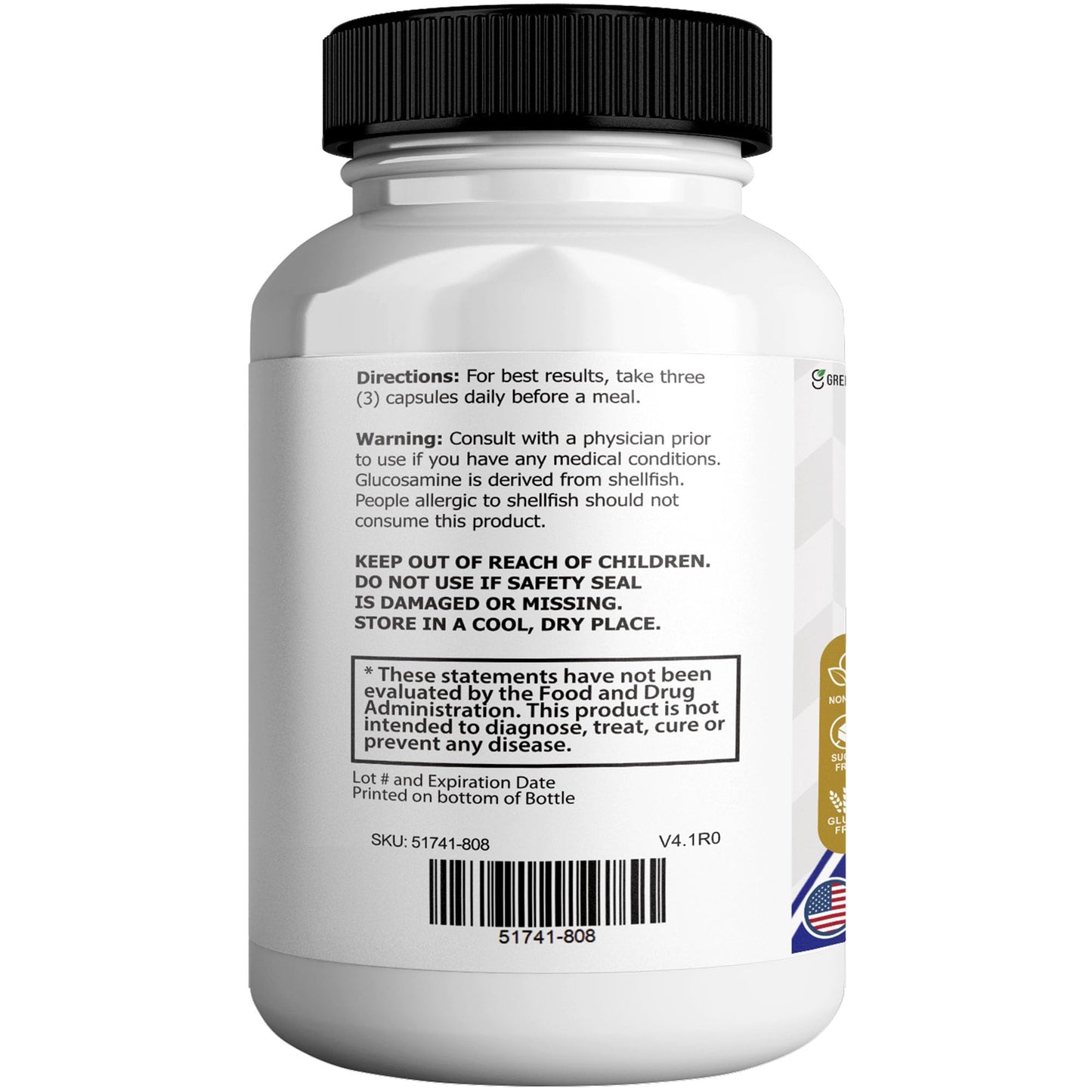 GREENVIFY RegeniJoint Ultra Maximum Strength Joint Support Supplement Capsule, 60 Count