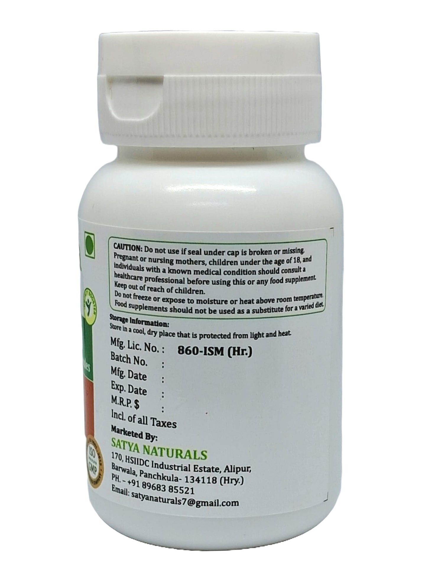 Satya Naturals Bhringraj Forte Capsules 500 mg, 240 Capsules
