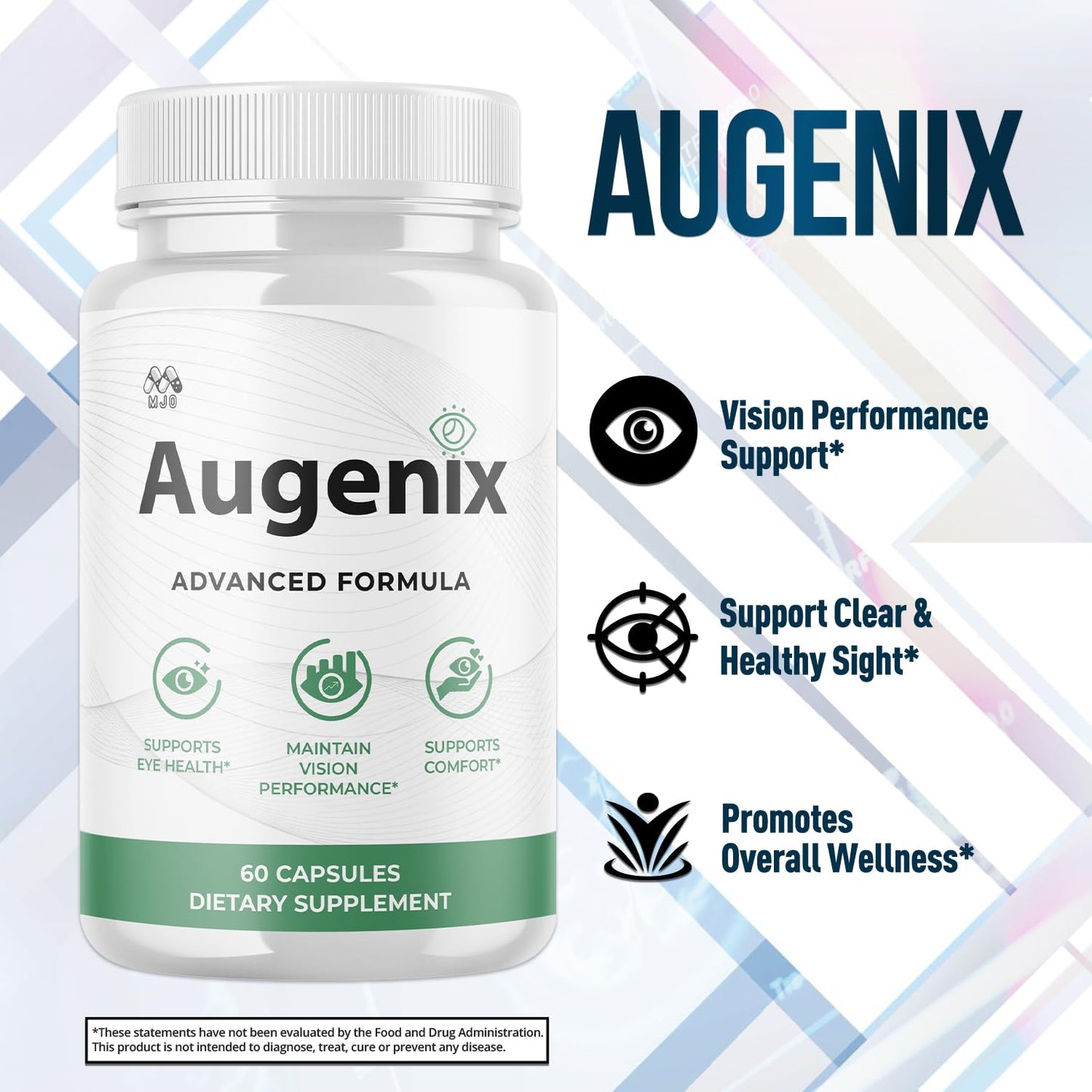 MJO Augenix Capsules, 120 Capsules
