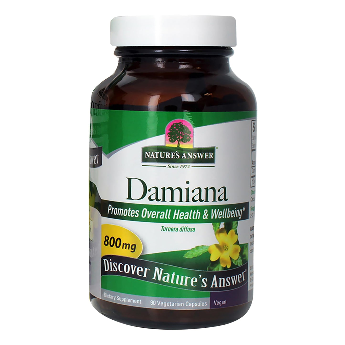 Nature's Answer Damiana Capsules 90 Count