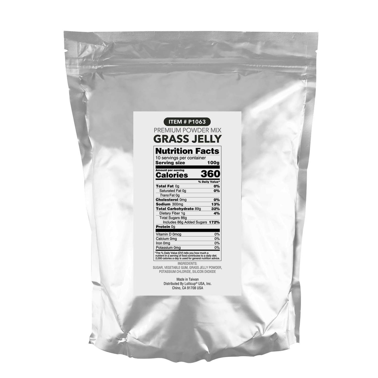 TEA ZONE Grass Jelly Powder 2.2 lb