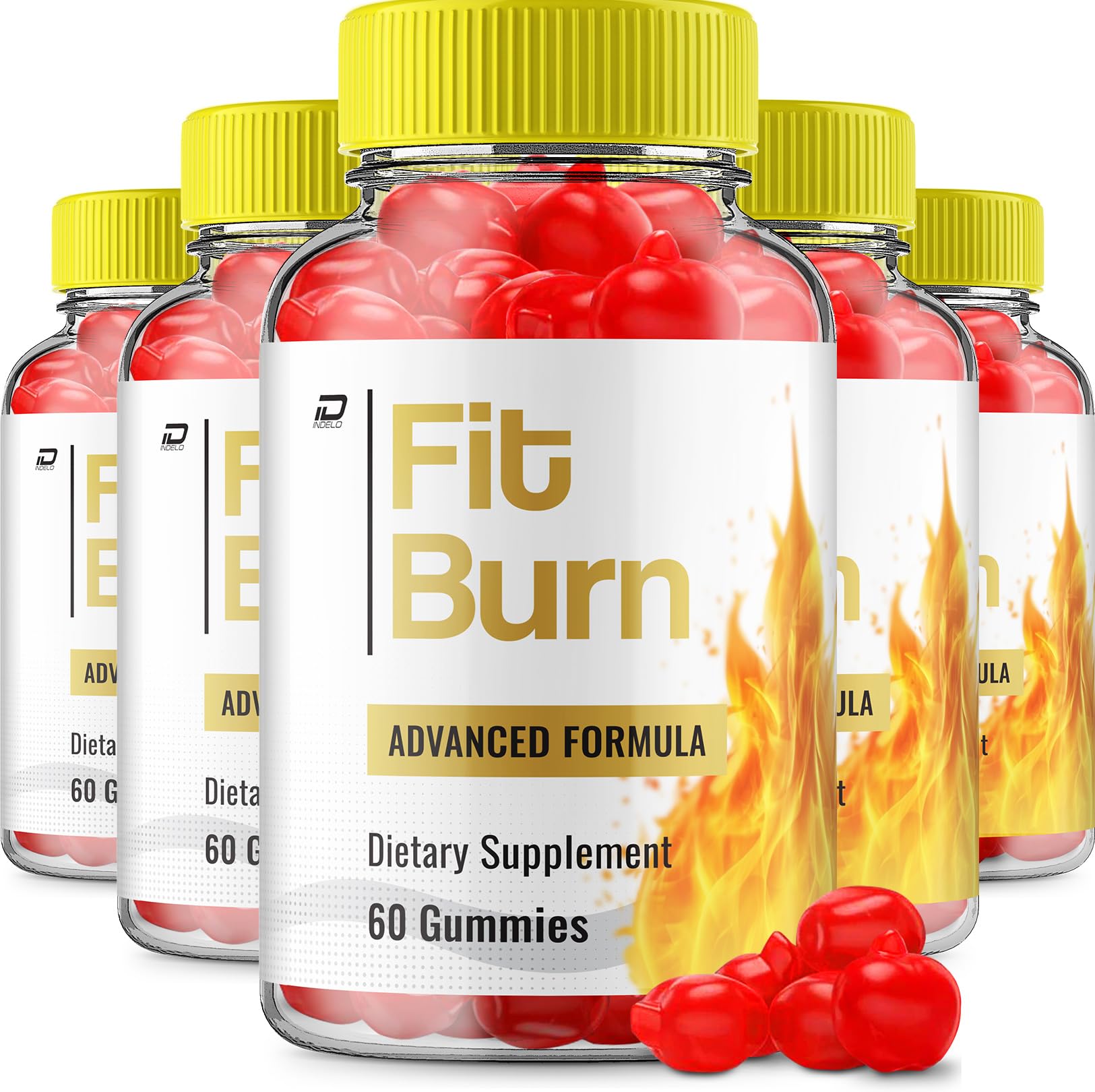 Indelo Fit Burn ACV Gummies 300 Gummies