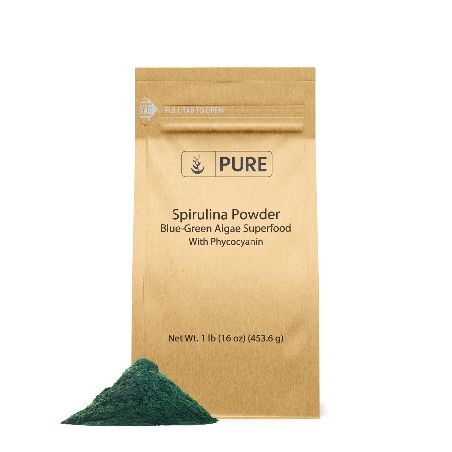 PURE ORIGINAL INGREDIENTS Beet Root, Spirulina, & Chlorella Bundle Powder 3 Pack
