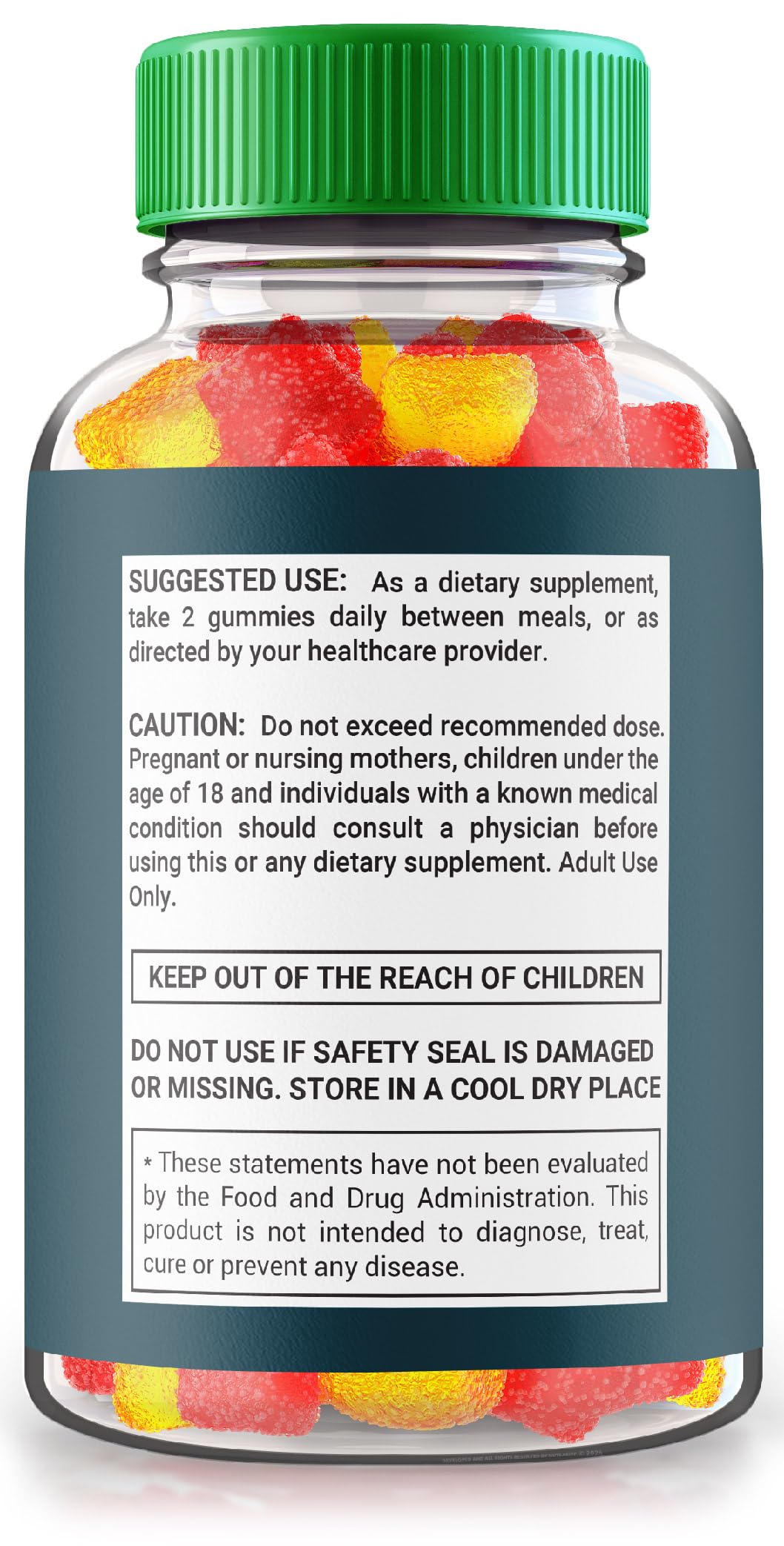 NutraRize Green Acre Hemp Gummies 60 Gummies