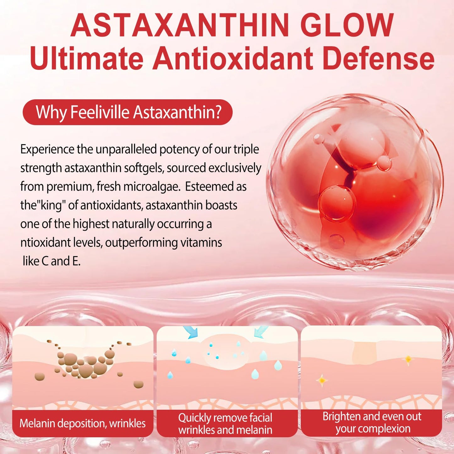 Buyourtaste Astaxanthin 12mg Softgels 120 Count