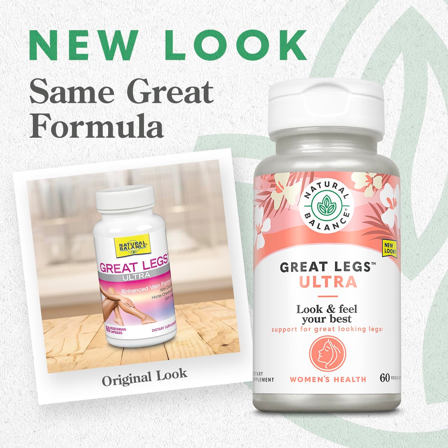 Natural Balance Great Legs Ultra Nutritional Supplement 60 Capsules