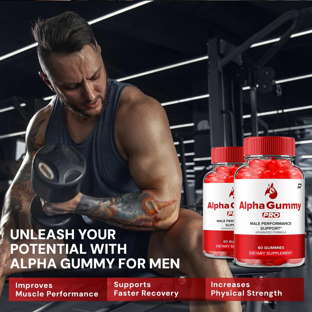 Indelo Alpha Gummy PRO Multivitamin Gummies 180 Gummies