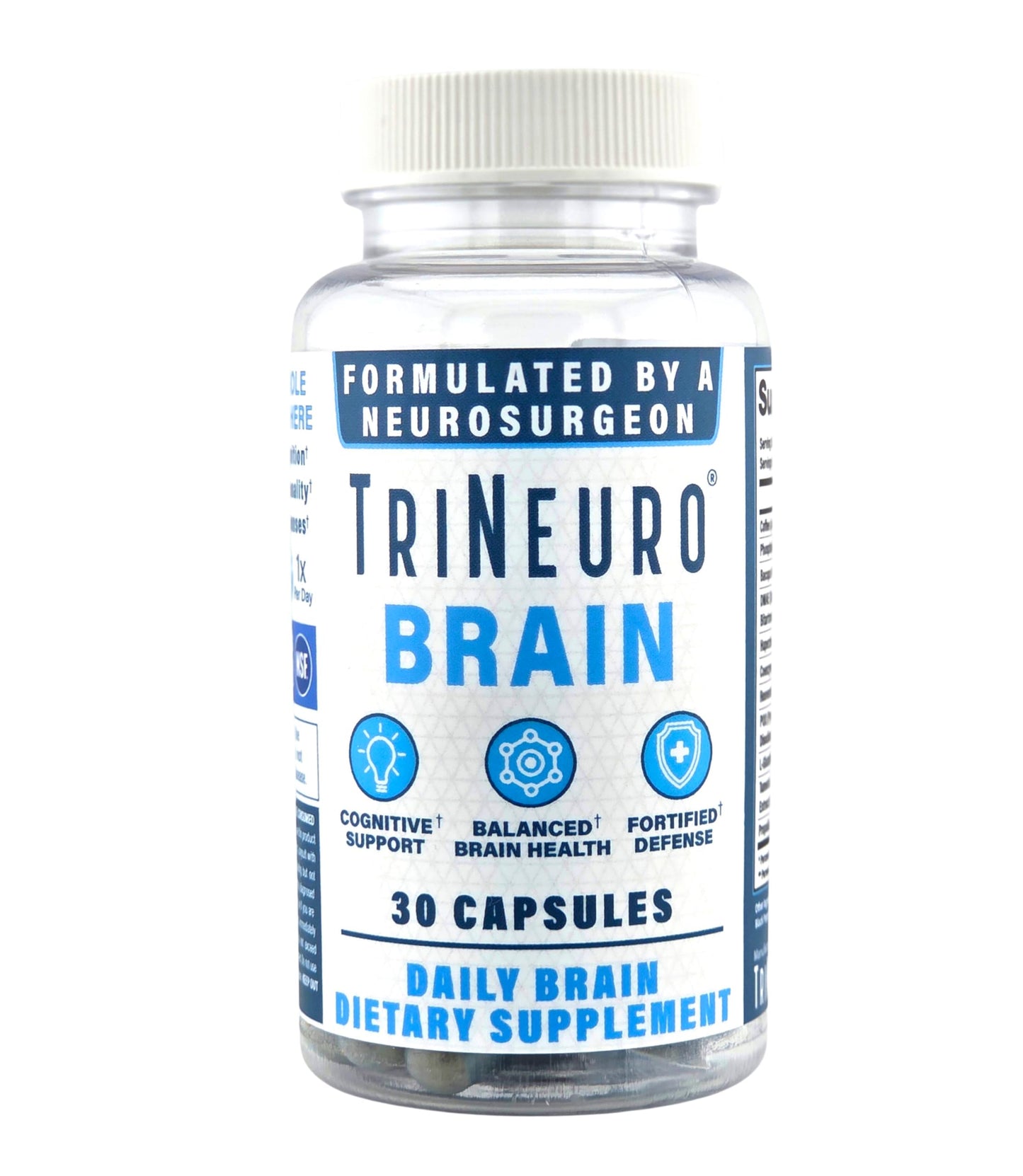 TriNeuro Daily Brain Supplement 30 Capsules