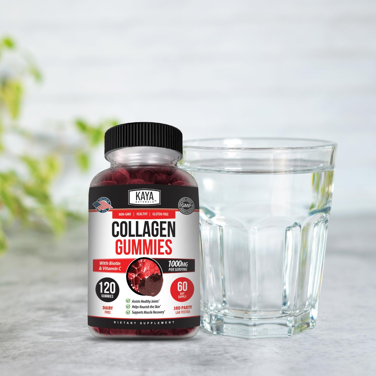 Kaya Naturals Collagen Gummy 120 Gummies