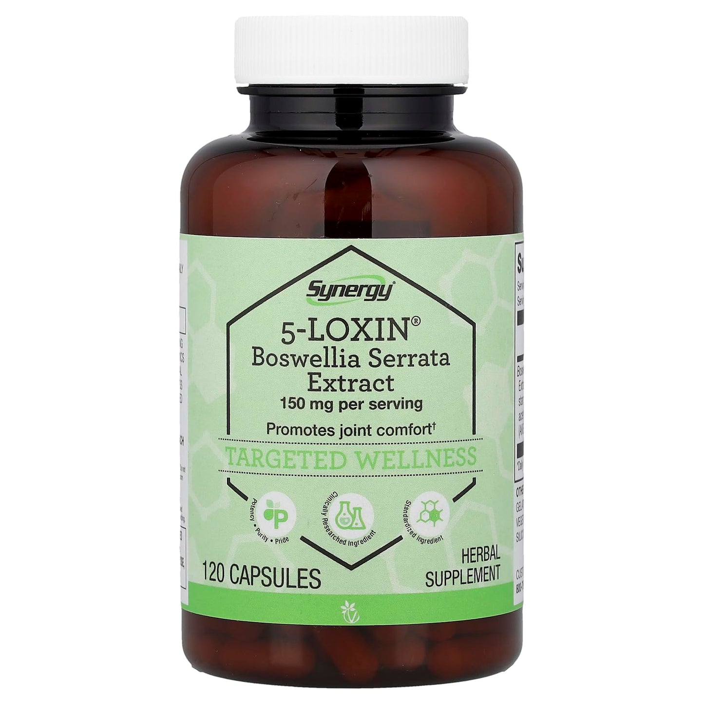 Vitacost Synergy 5-Loxin Boswellia Serrata Extract Capsules, 120 Count