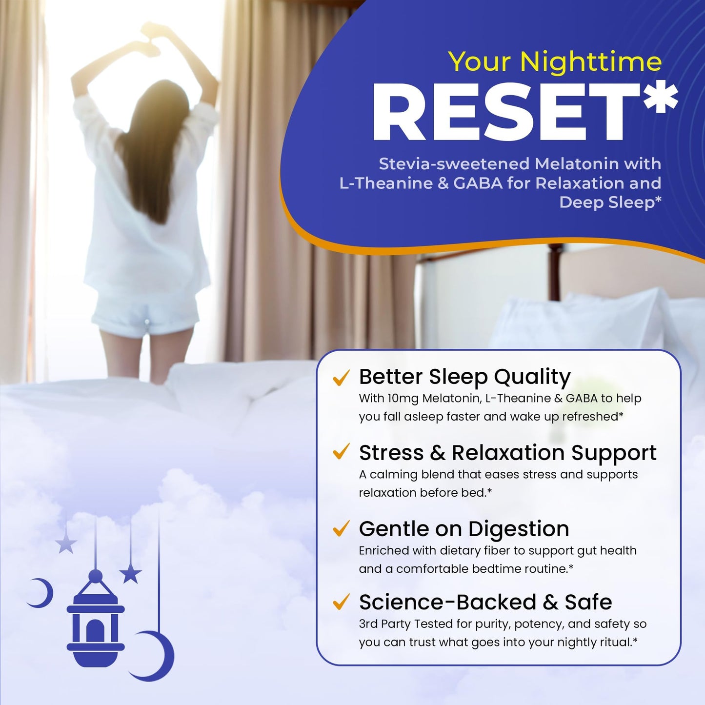 Dr Sugar Labs Powerful Sleep Aid Sweet Melatonin Blend Powder 5.29 Ounce
