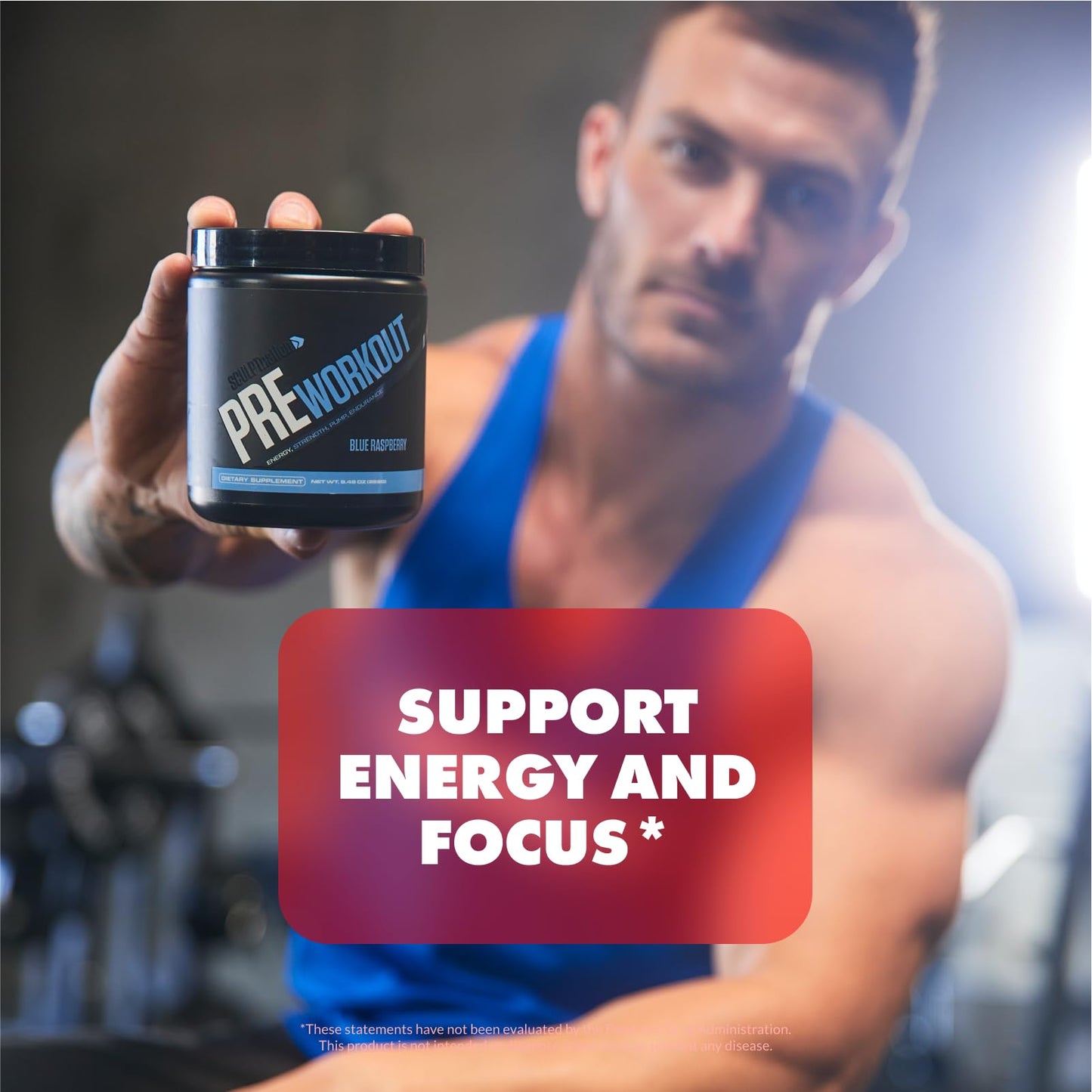 Sculpt Nation PreWorkout with Amino Acids Powder, 30 Servings