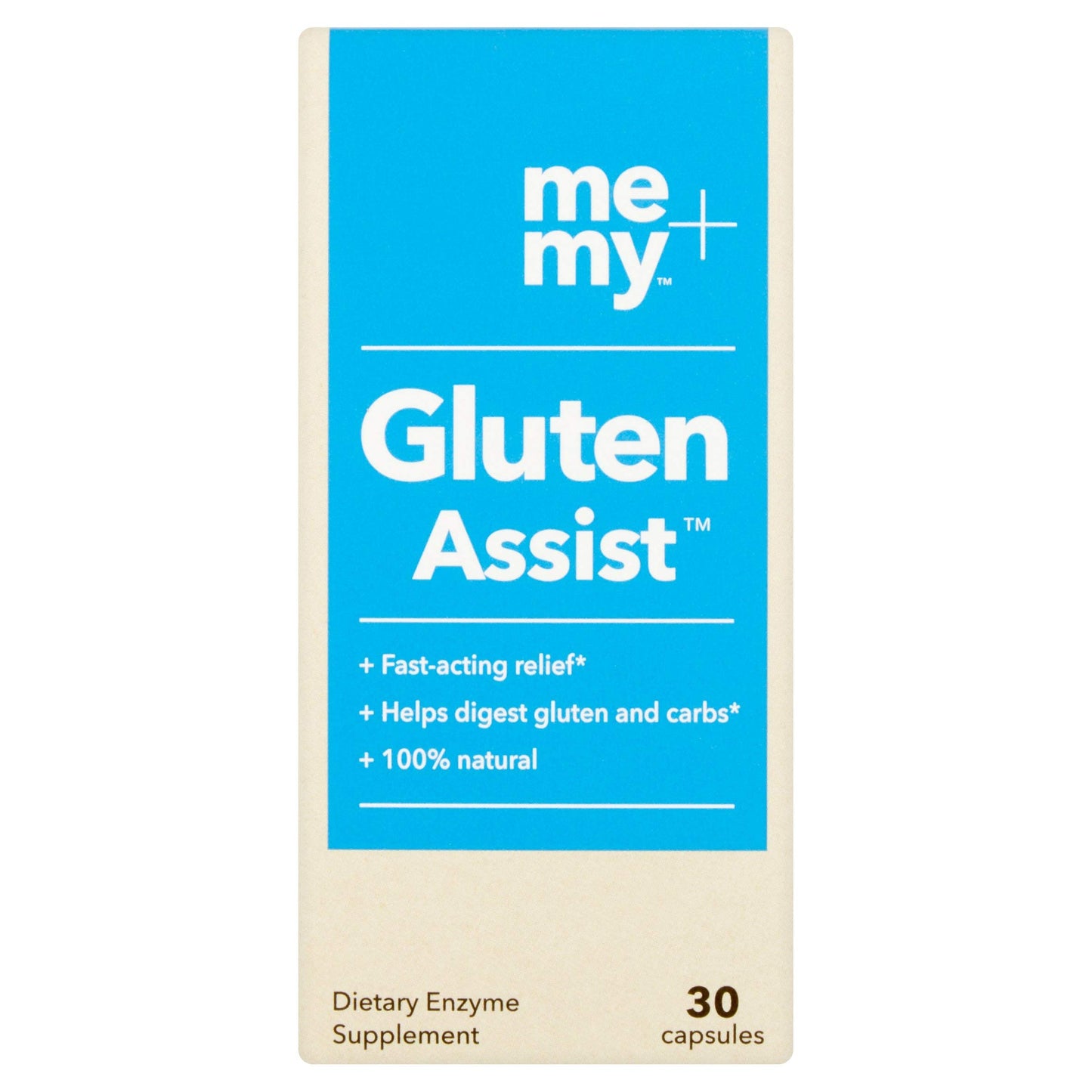 Me + My Gluten Assist Dietary Enzyme Capsule, 30 Count