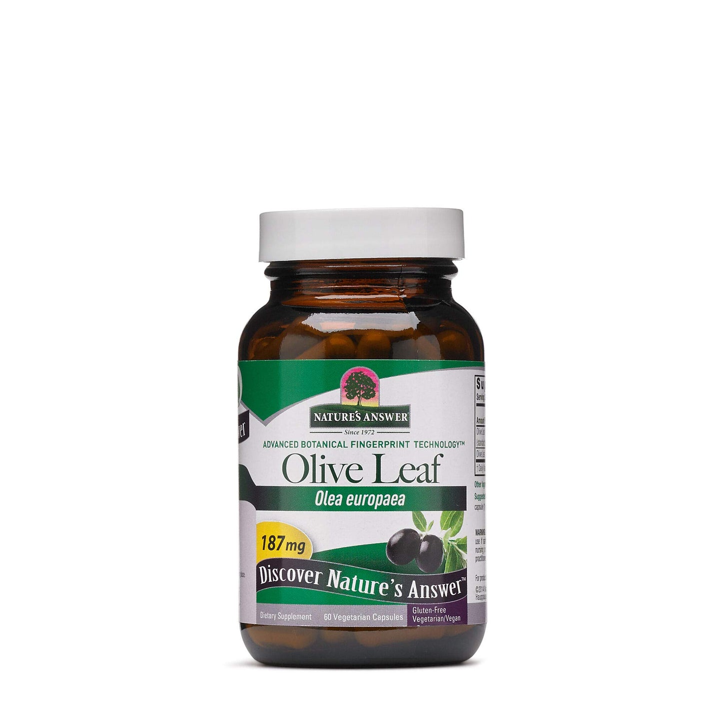 Nature's Answer Oleopein Olive Leaf Capsules, 60 Count