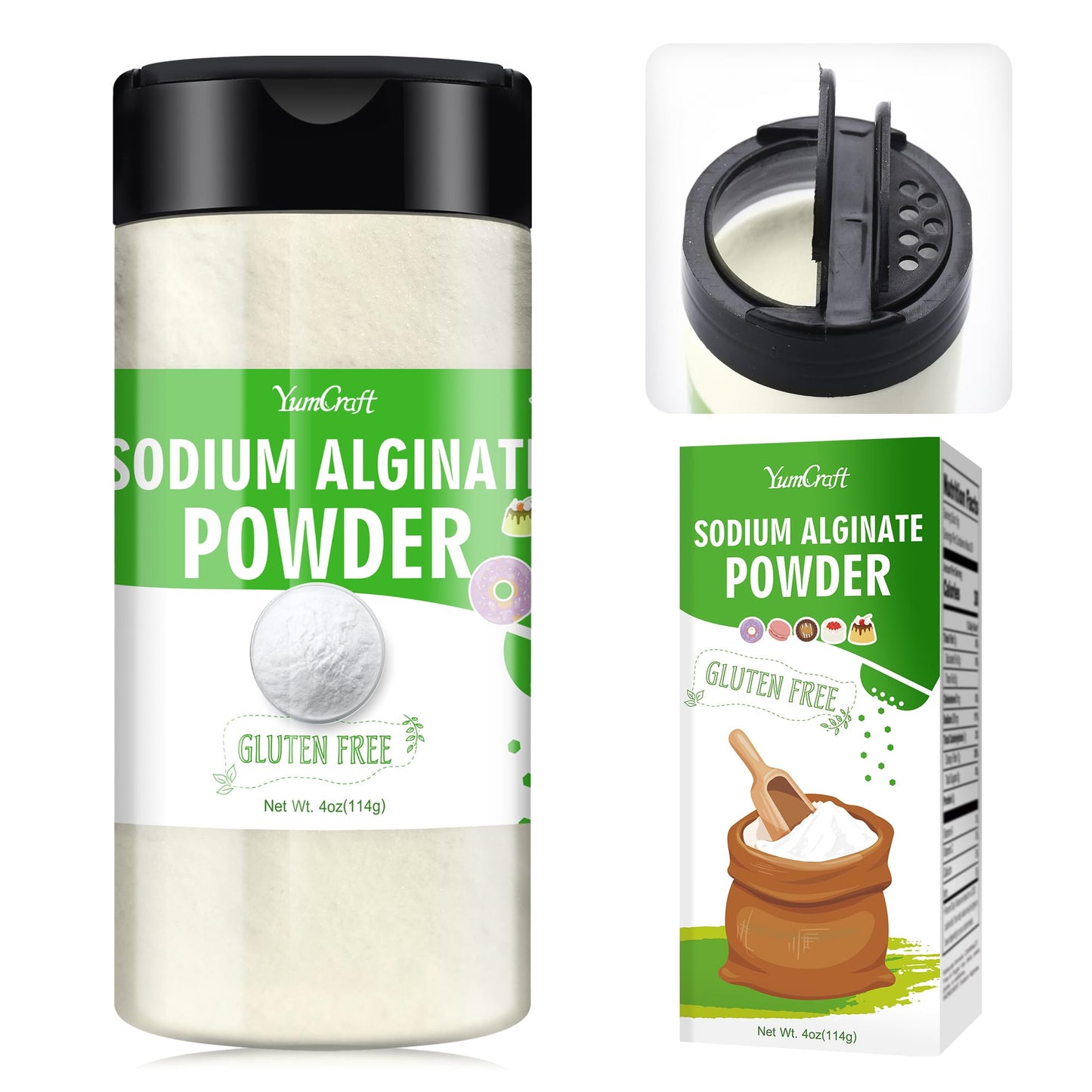 YumCraft Sodium Alginate Powder 4