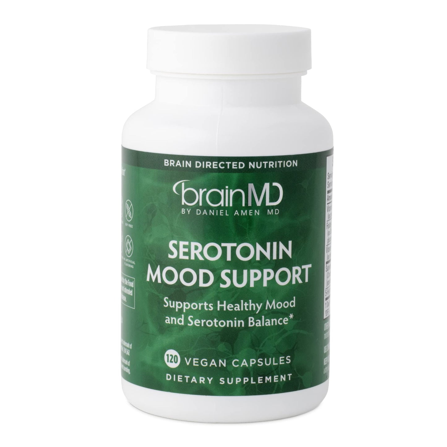 BRAINMD Dr Amen Serotonin Mood Support Capsules 120 Count