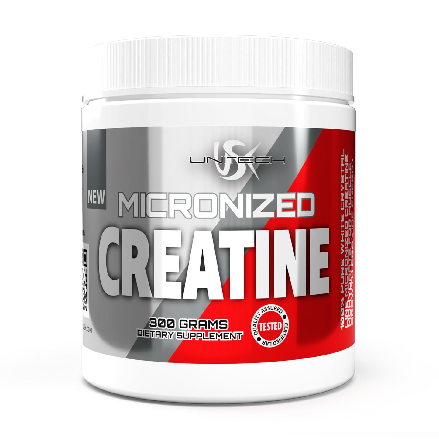 USK Micronized Creatine Monohydrate Capsule, 60 Capsules