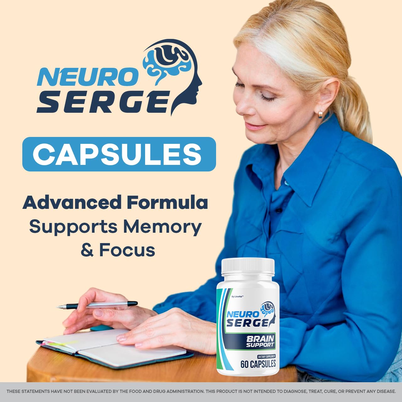 LIVORKA NeuroSerge Capsules 300 Capsules