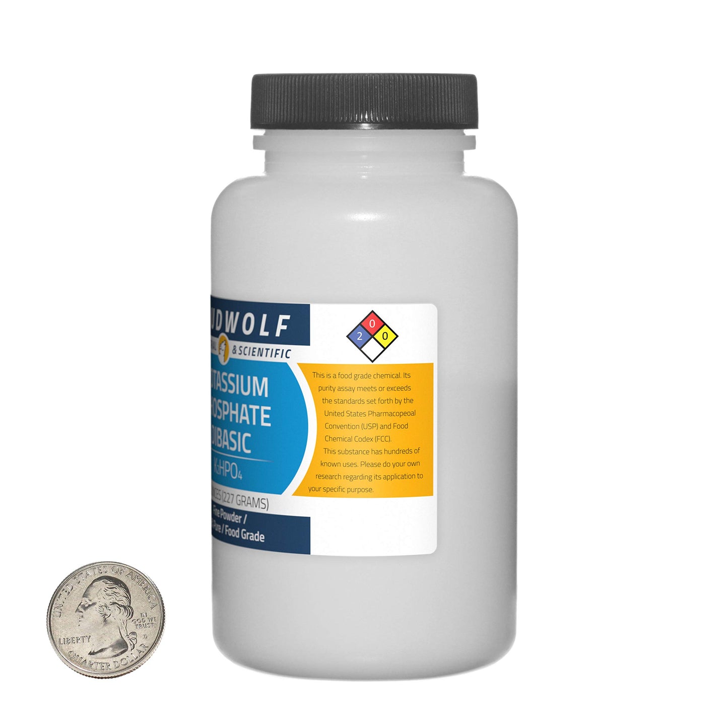 Loudwolf Potassium Phosphate Dibasic Powder, 16 oz