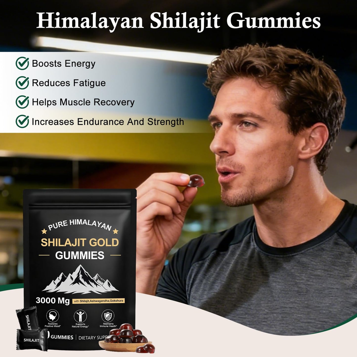 Dmtdnid Himalayan Shilajit 80 Gummies