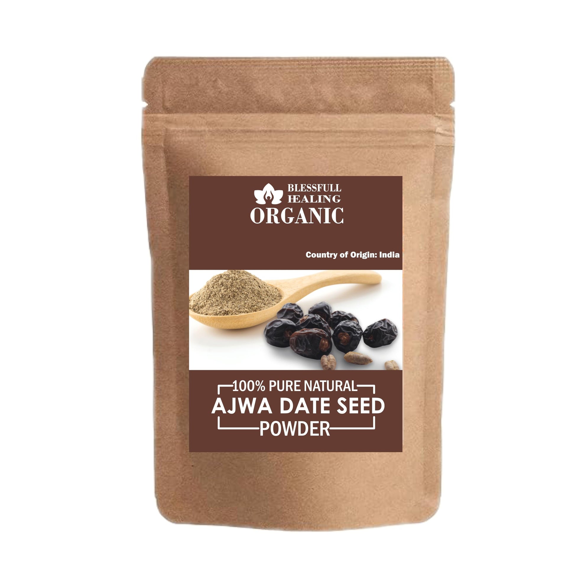 Blessfull Healing Ajwa Date Seed Powder, 3.5274 oz