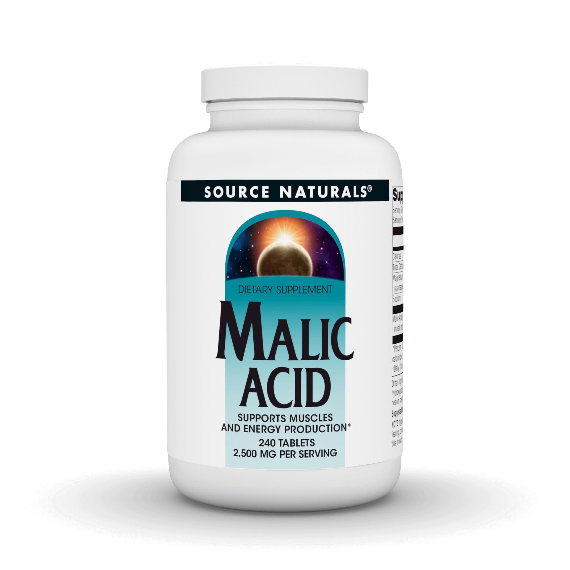 Source Naturals Malic Acid Tablet 240 Tablets
