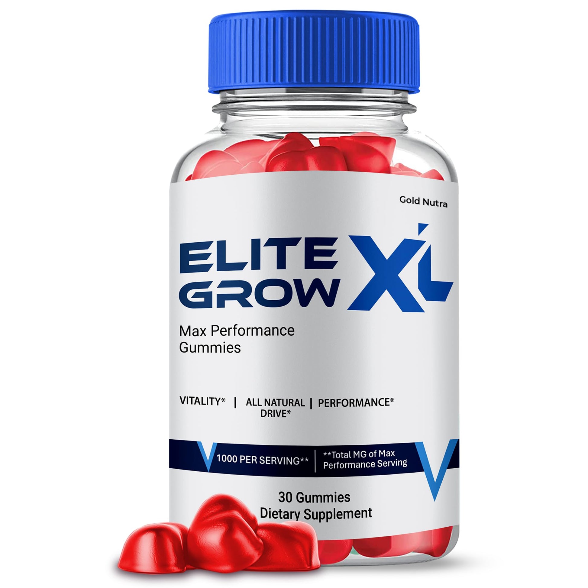 Gold Nutra Elite Grow XL Gummies 1 Count