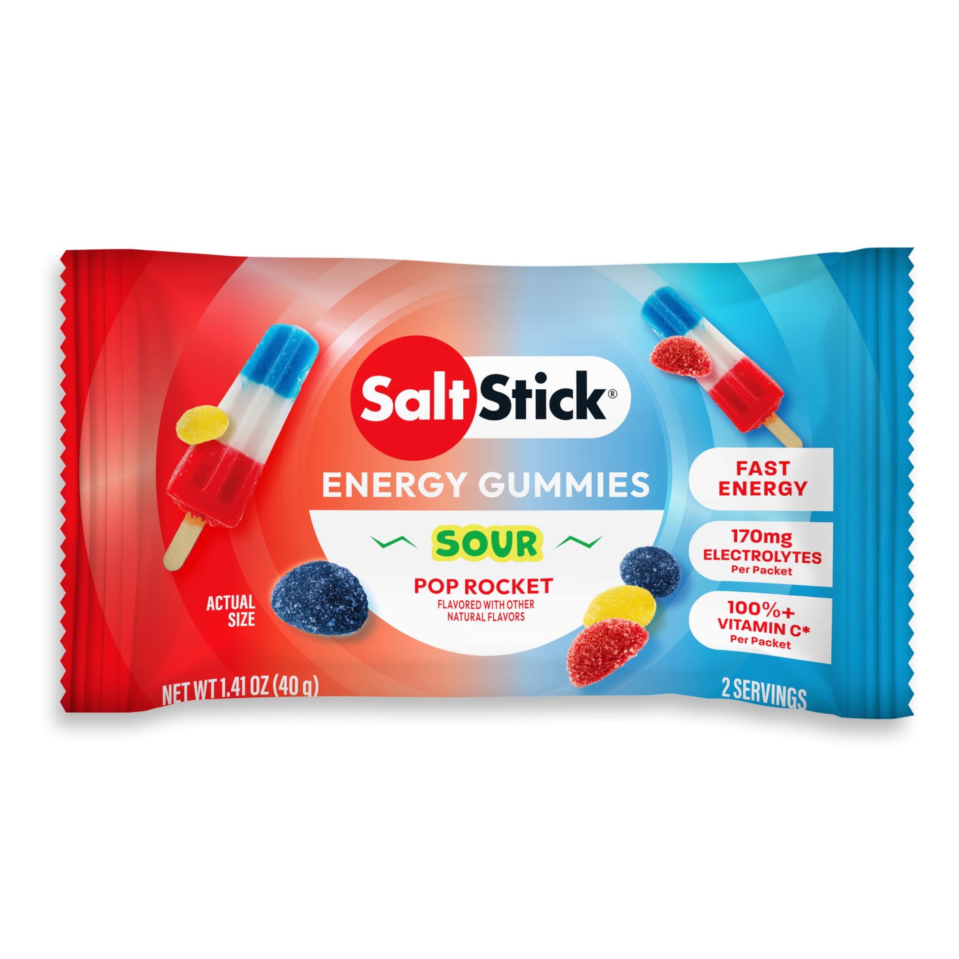 SaltStick Energy Gummies with Electrolytes 80 Gummies