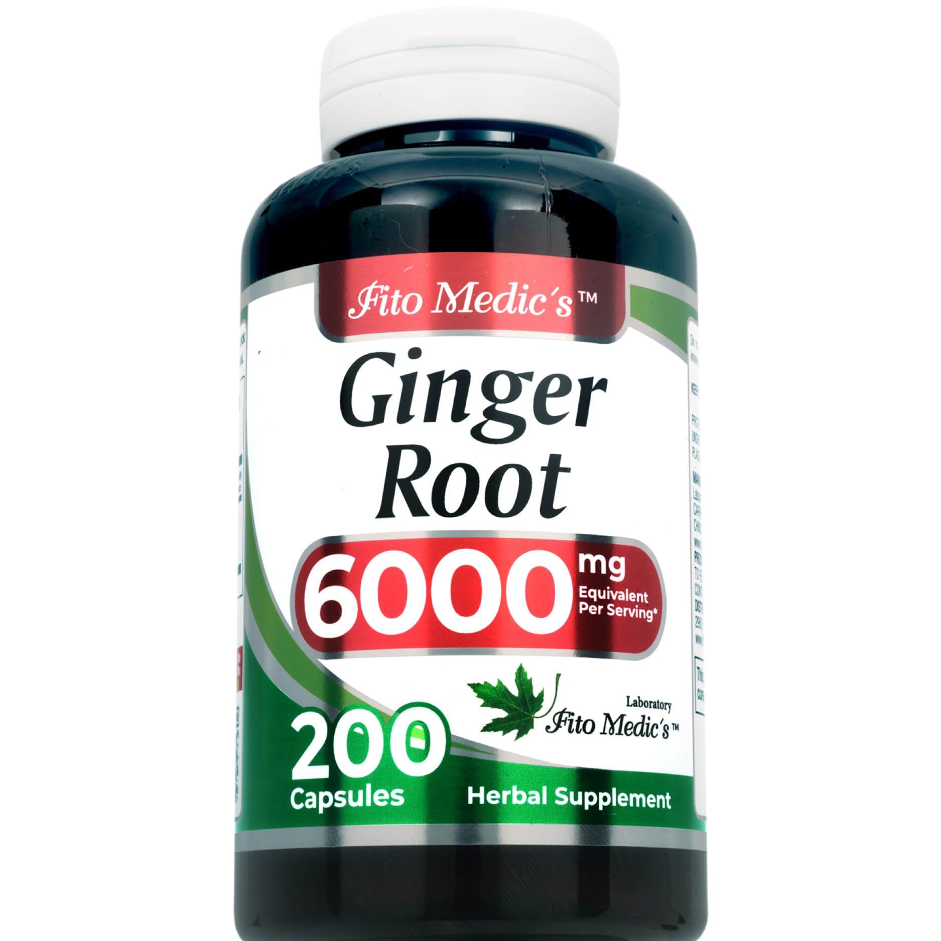 FITO MEDIC'S Ginger Root 200 Capsules
