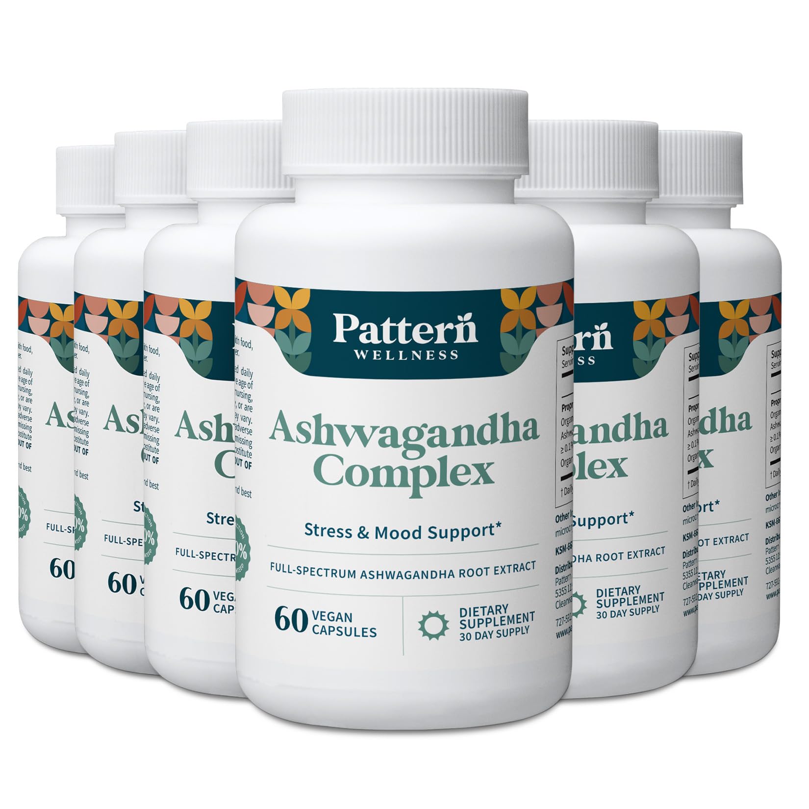 Pattern Wellness Ashwagandha Complex Capsule 360 Capsules