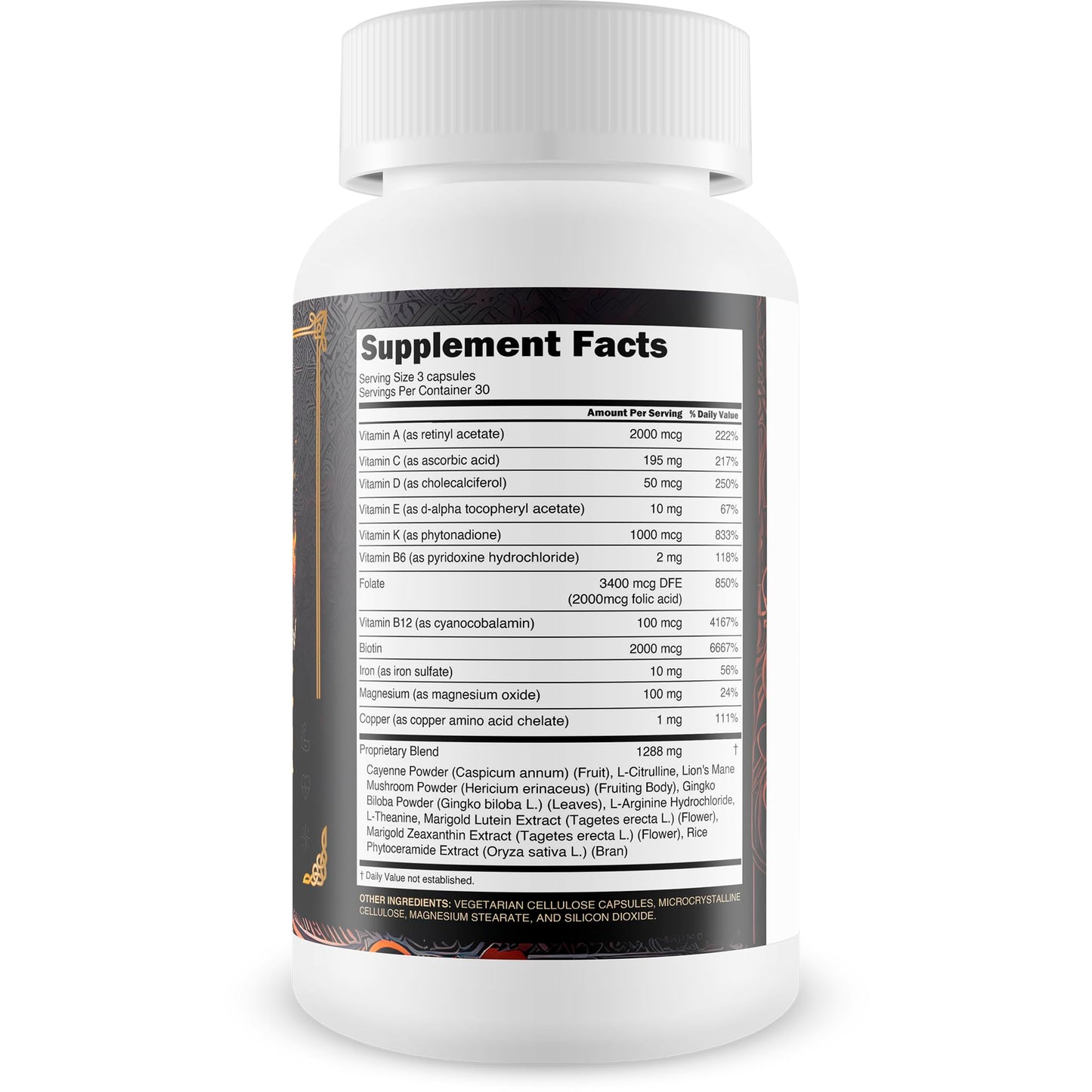 Happy Health Marketplace Blood Flow Nordic Power Pro for Men Capsules 90 Count