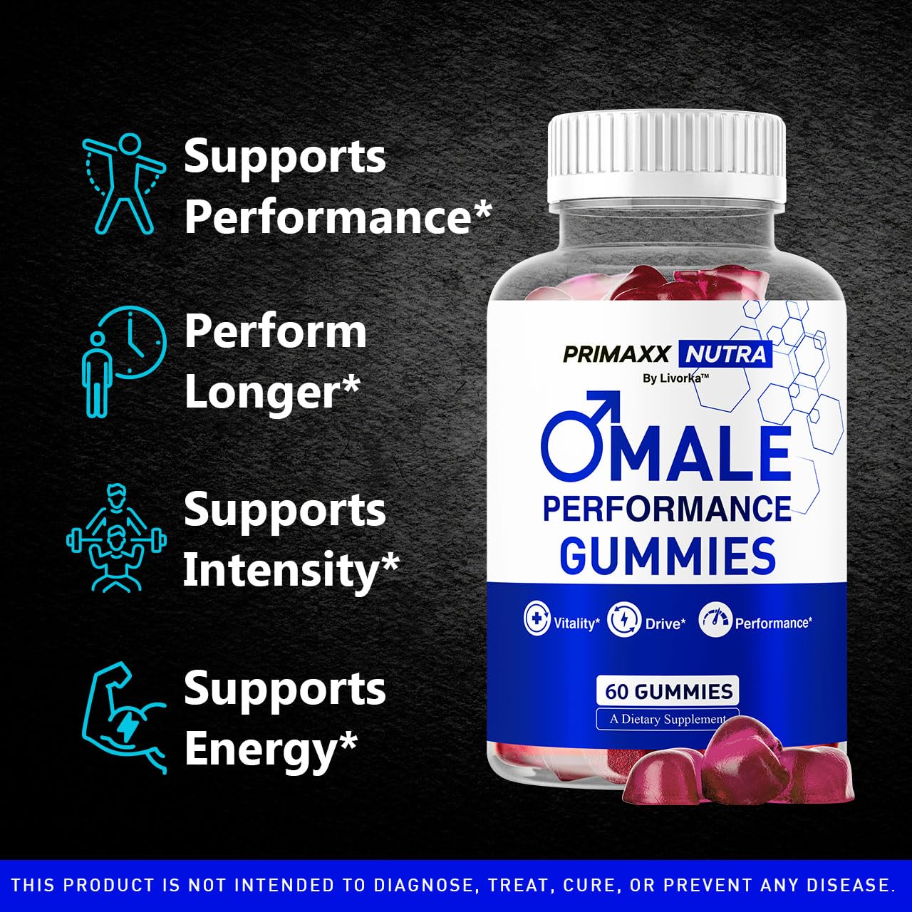 LIVORKA Primaxx Nutra Gummies 300 Gummies