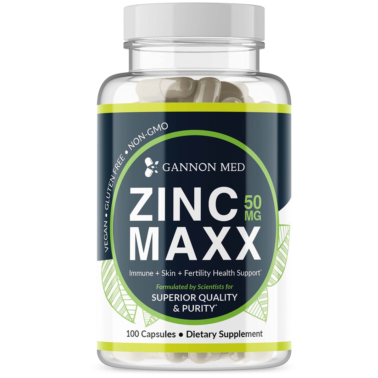 GANNON MED Zinc Maxx Tablets, 100 Count