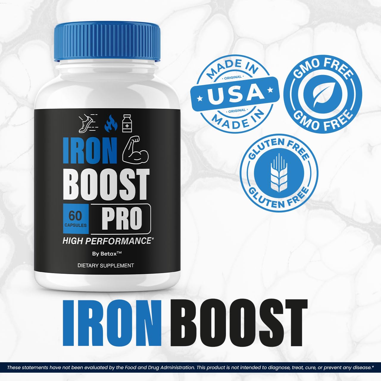 BetaX Iron Boost Capsule 120 Capsules