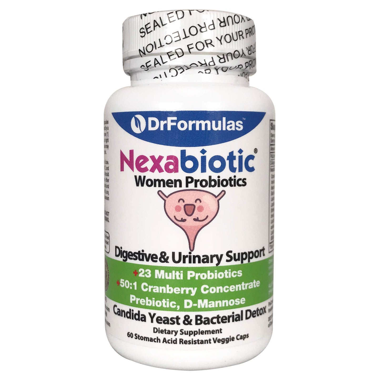 DrFormulas Probiotics for Women Nexabiotic Probiotic Capsule 60 Count