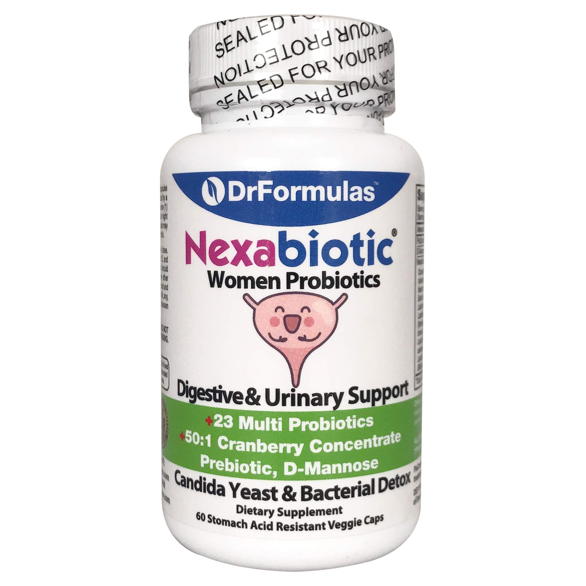 DrFormulas Probiotics for Women Nexabiotic Probiotic Capsule 60 Count