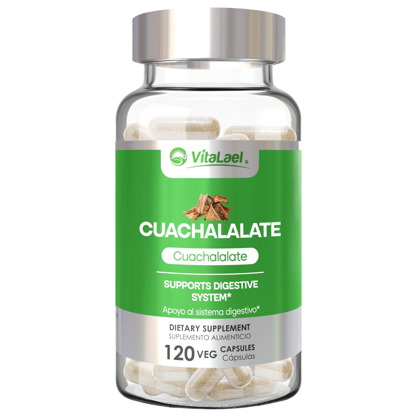 Herbal Solutions Health VitaLael Cuachalalate Capsules 120 Capsules