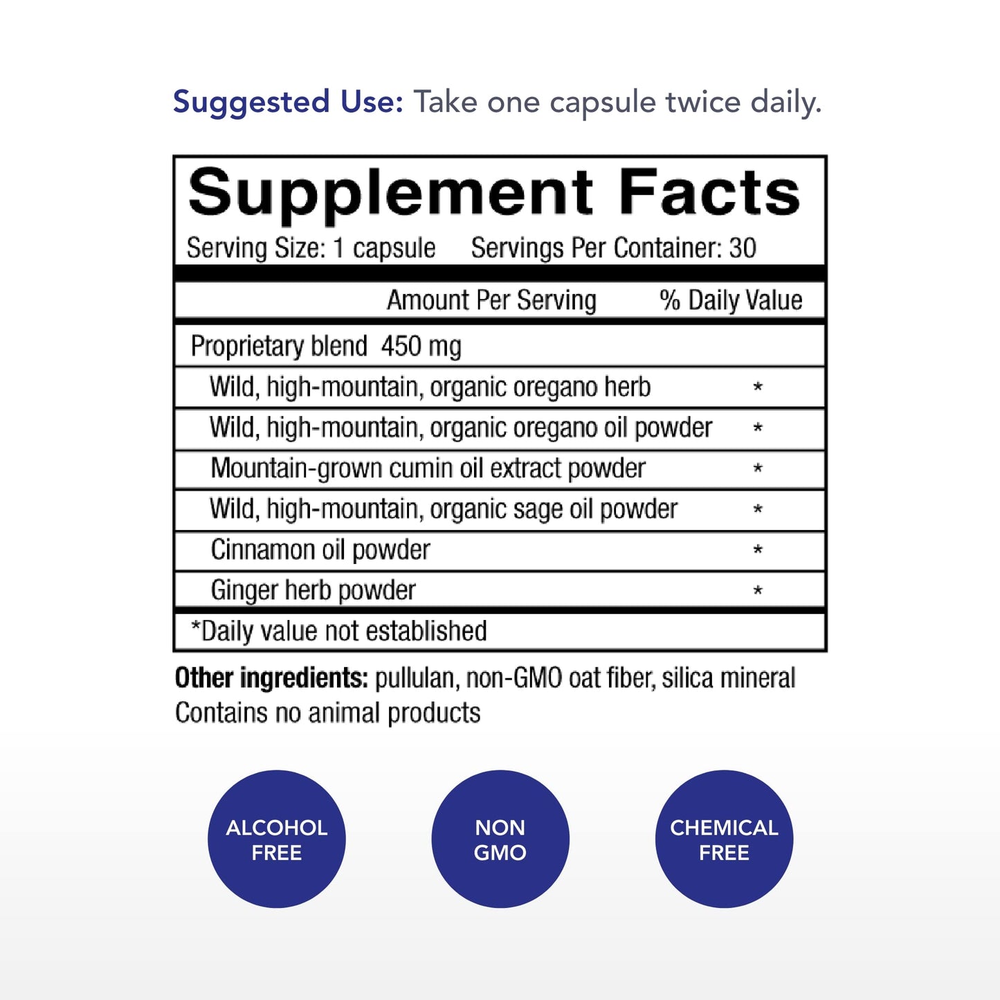 Physician's Strength Oregacillin Capsules, 30 Count