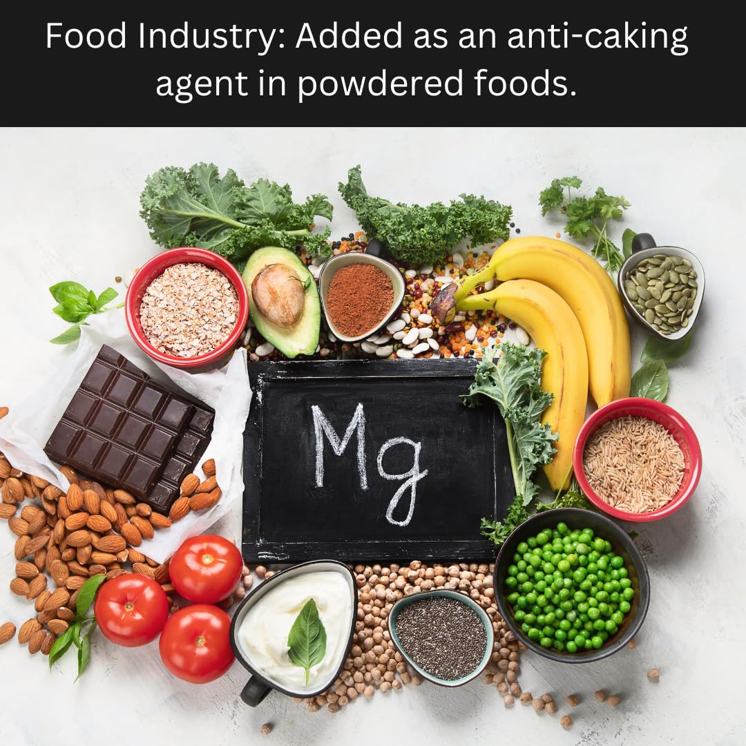 mGanna Magnesium Stearate Powder, 8 oz