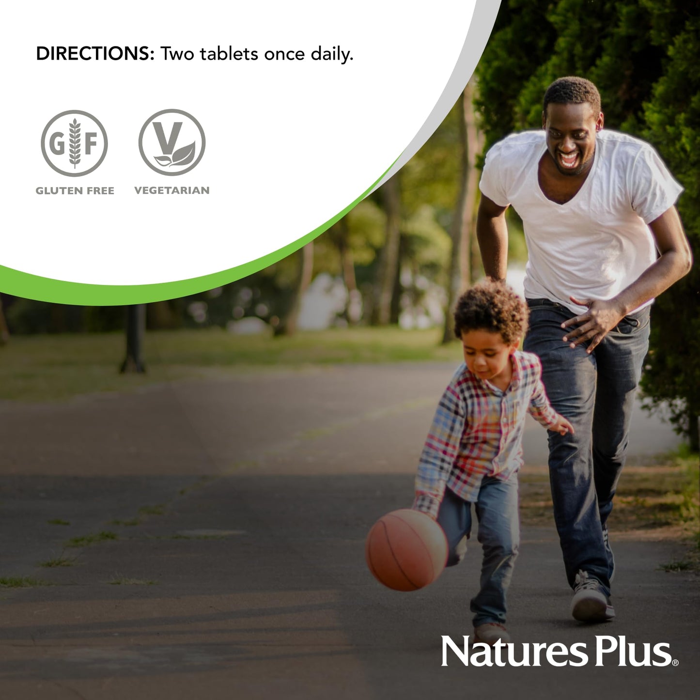 NaturesPlus Herbal Actives Tri-Immune Extended Release Tablets, 60 Count