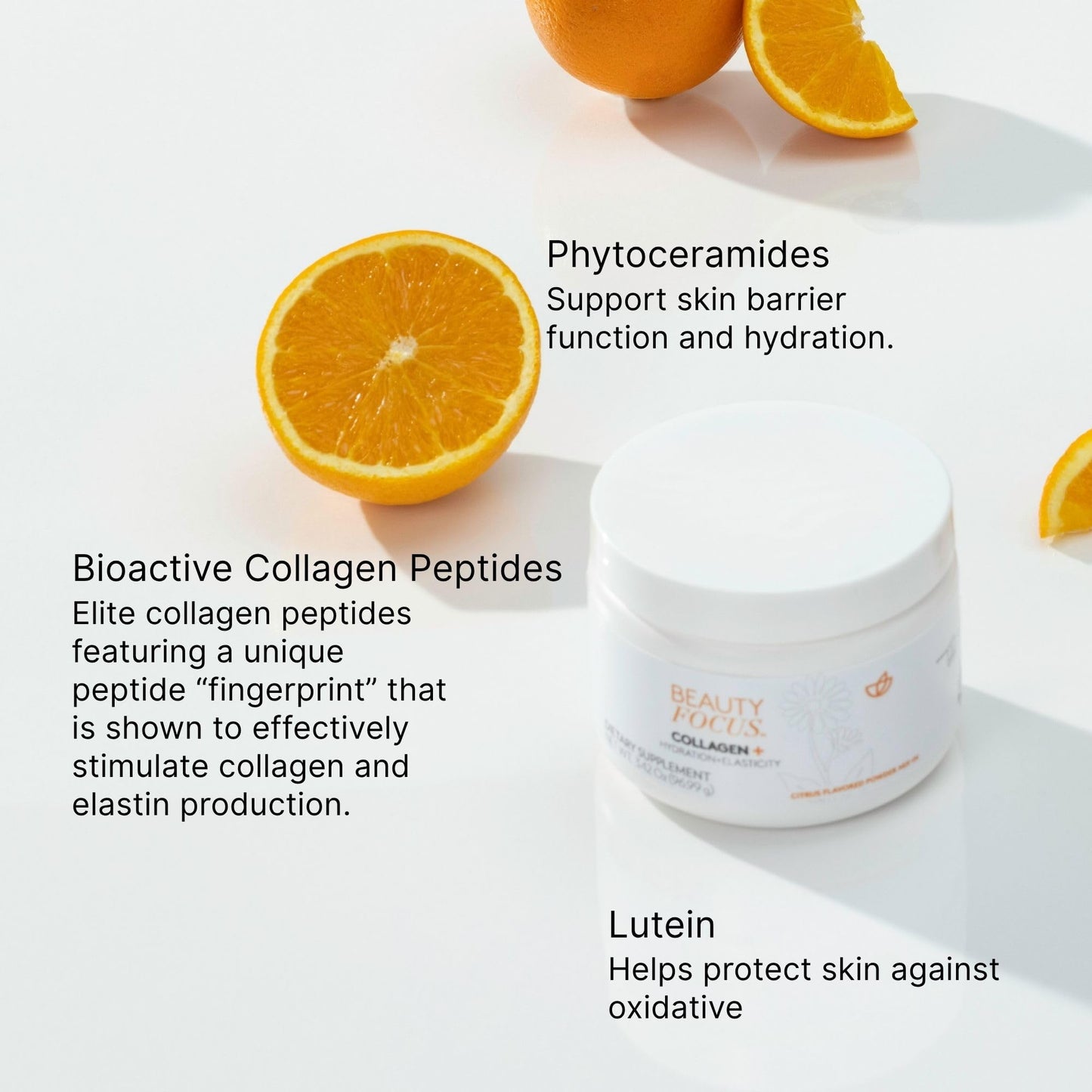 Beauty Focus Nu Skin Collagen + Powder Mix-in Powder 3.42 Ounce