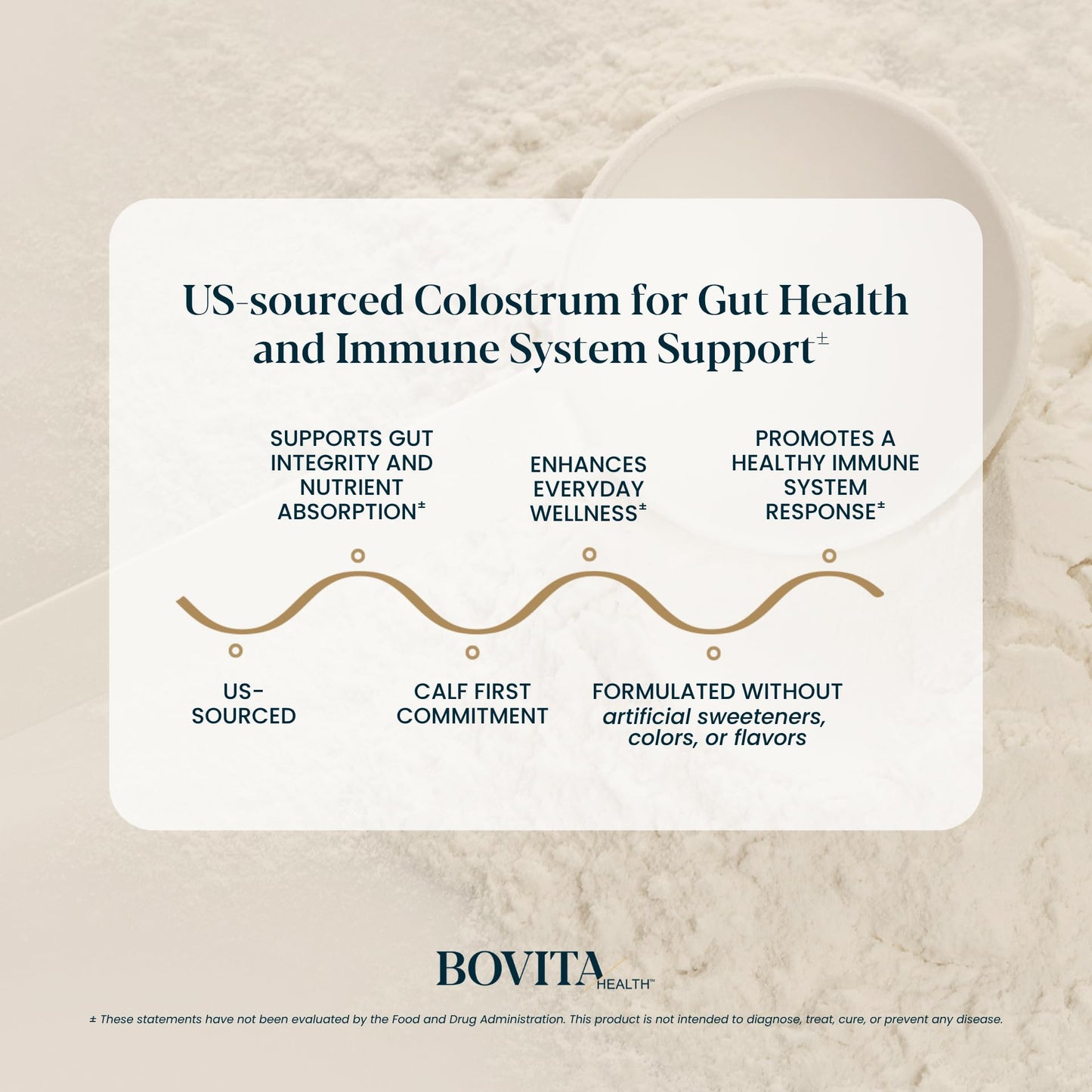 Bovita Health Colostrum Powder Supplement, 1.05 oz