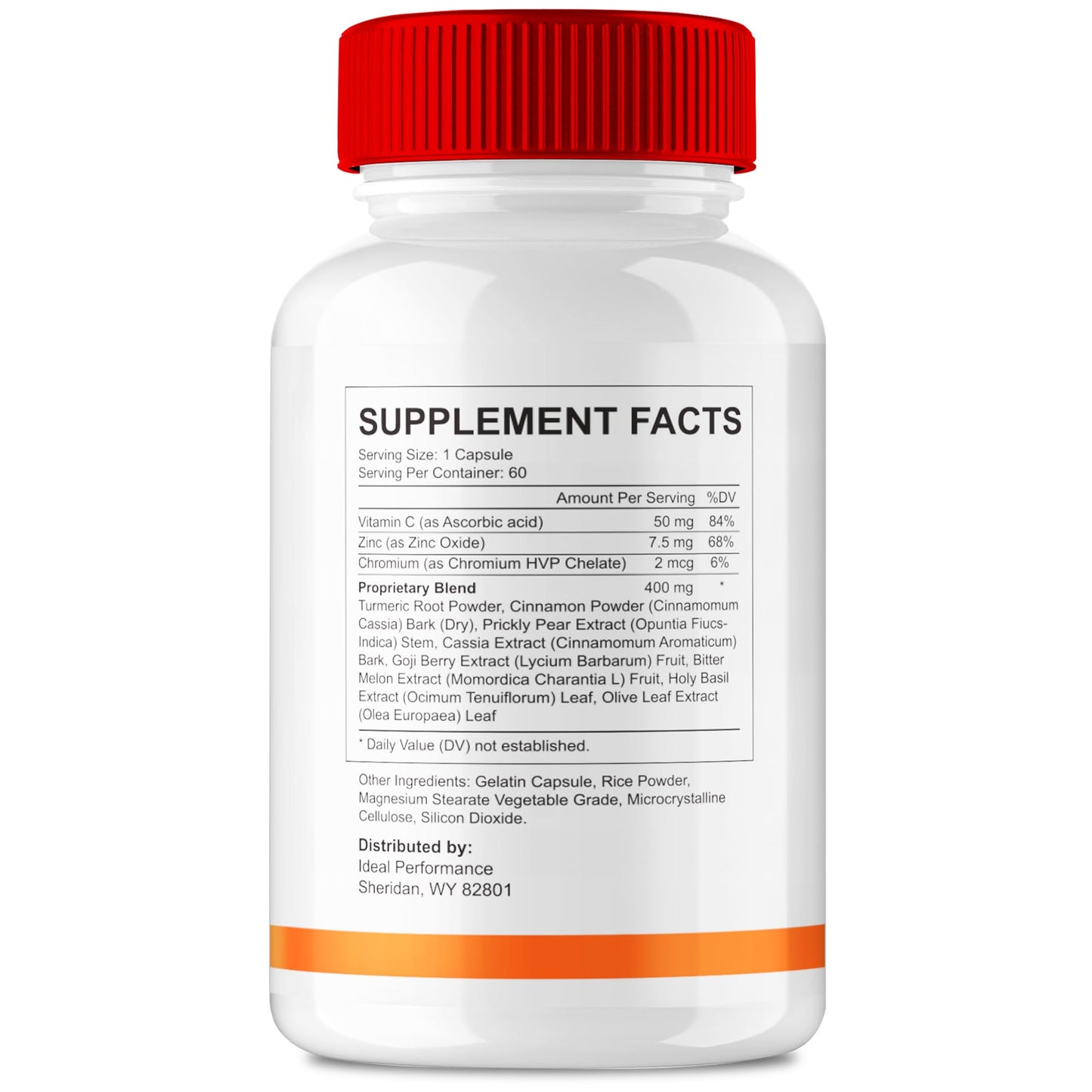 IDEAL PERFORMANCE Gluco Stasis Blood Balance Capsule 60 Count
