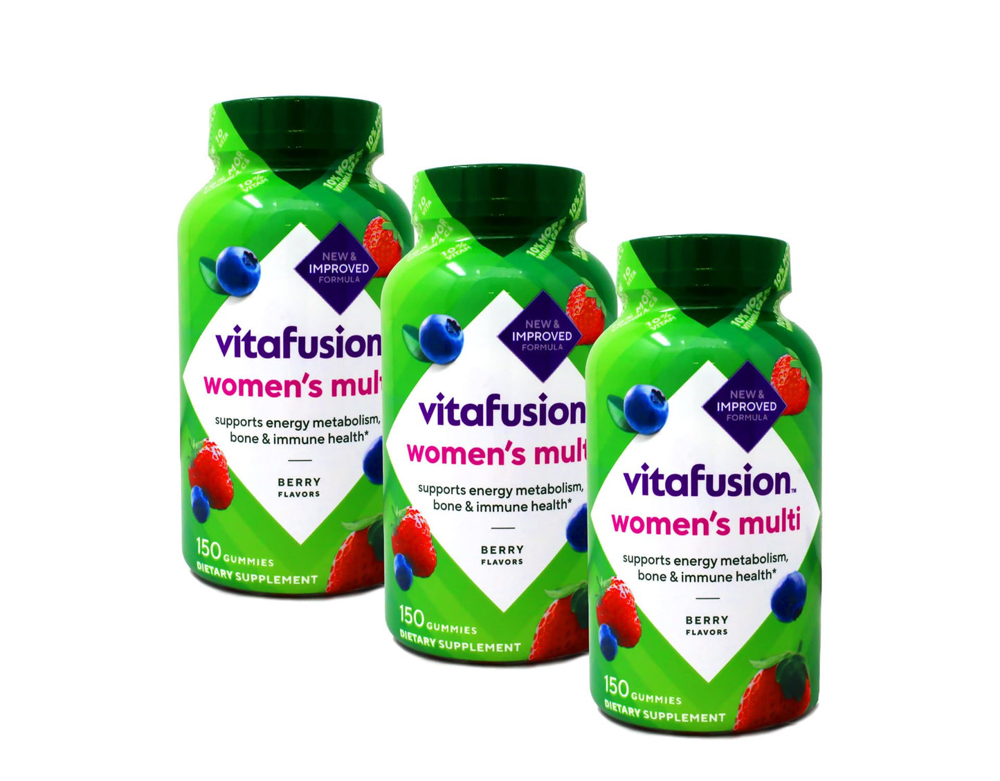 Vitafusion Women's Gummies Mixed Berry, 450 Gummies